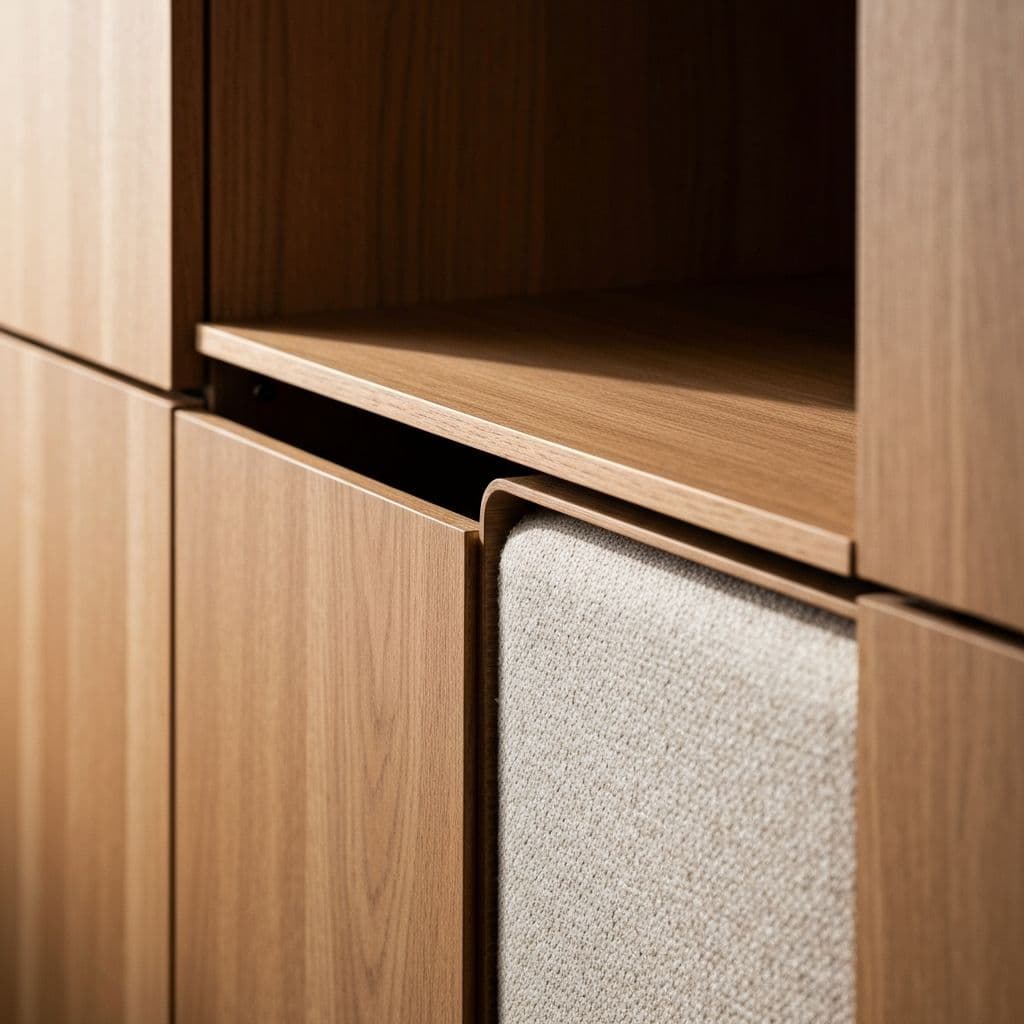 Grospace interior design detail and materials
